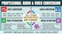 convert any video or audio file to your exact format