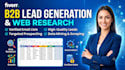 b2b lead generation and targeted web research