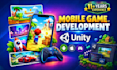 do unity mobile game development, unity 3d game development, 2d game development