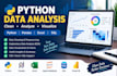 clean, analyze and visualize your data using python pandas