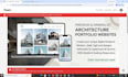 develop a premium minimalist architecture portfolio website