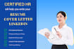redesign a professional resume and CV within 24 hours