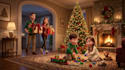 create 3d christmas animation cinematic ai christmas videos