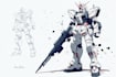 make gundam character illustration