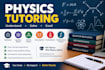 tutor physics, mechanics, quantum and particle physics