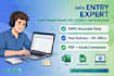 do data entry and excel work