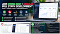 develop a full stack web application using java spring boot and angular