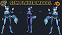 port and rig custom 3d model for sfm and gmod