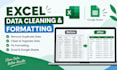 excel data entry, cleaning and formatting