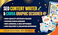 professional SEO content writer and blog writer