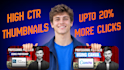 do youtube thumbnail design that drives a high CTR