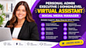 personal admin executive gohighlevel virtual assistant social media manager