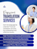 do professional translation text