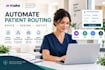 automate patient routing and staff assignment with make com