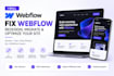 fix webflow website, redesign webflow, webflow migration, webflow developer