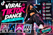 create a viral tiktok dance choreography for your song