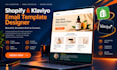 design a professional klaviyo shopify newsletter