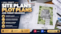 draft site plans, plot plans and permit drawings