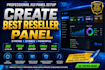 create reseller panel, strong 8k, mega ott, dream 4k, xui panel with credits