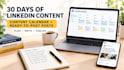 create a social media content calendar with engaging posts
