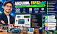 program arduino and esp32 with tinkercad circuit design and simulation