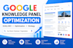 help with google knowledge panel setup