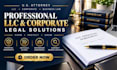 revise your US llc operating agreement and draft corporate bylaws