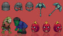 create pixel art game sprites, items, and icons