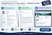 create cv design ,