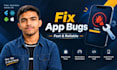 fix bugs and issues in your mobile app