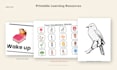 design autism visual schedules and learning printables