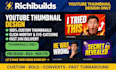 design click worthy youtube thumbnails