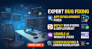 fix app development, replit fix, lovable ai website, replit bug fixing