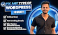 fix wordpress bugs, critical errors, elementor issues, and woocommerce