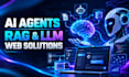 develop ai agents rag and fine tuned llm web apps