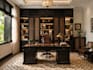 design your home office layout, desk and storage