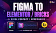 convert figma to elementor or bricks builder