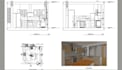 design kitchen floor plans, cabinet layouts elevation and 2d drawing