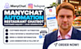 manychat automation restaurant chatbot customer