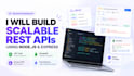 develop rest API using node js express and mongodb