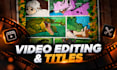 edit your video with dynamic cuts and transitions
