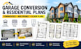 design garage conversion townhouse and multifamily residential plans