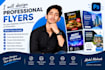 design modern professional flyers