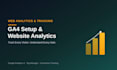 set up and connect google analytics 4 ga4 to your website