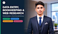 do data entry, bookkeeping, lead generation, and web research