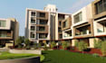 create 3d apartment exterior rendering for commercial and residential buildings