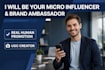 be your micro influencer