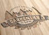 create a custom wood logo, timber mill, or craft identity