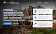design wix public adjuster website hail damage claims fire damage claims website