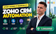 fix zoho deluge script, zoho flow, automation and zoho crm integration
